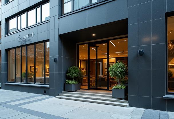 Exterior image of Maplewood Locations office building