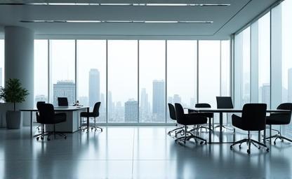 Modern office interior location